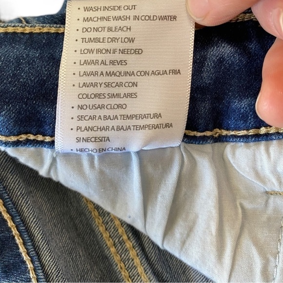 Kancan Womens Jean Shorts Size 5 Cutoff Distressed Denim - Picture 8 of 8